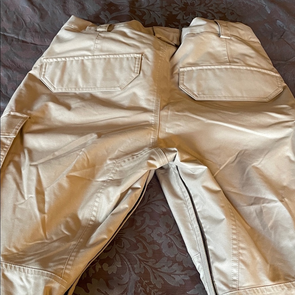 Burton Khaki Utility ski pants men’s size large - Picture 8 of 12